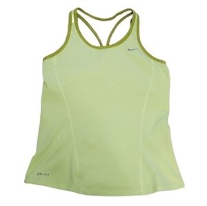Women’s Nike Dri Fit Tank Top Color Lime green, Size small